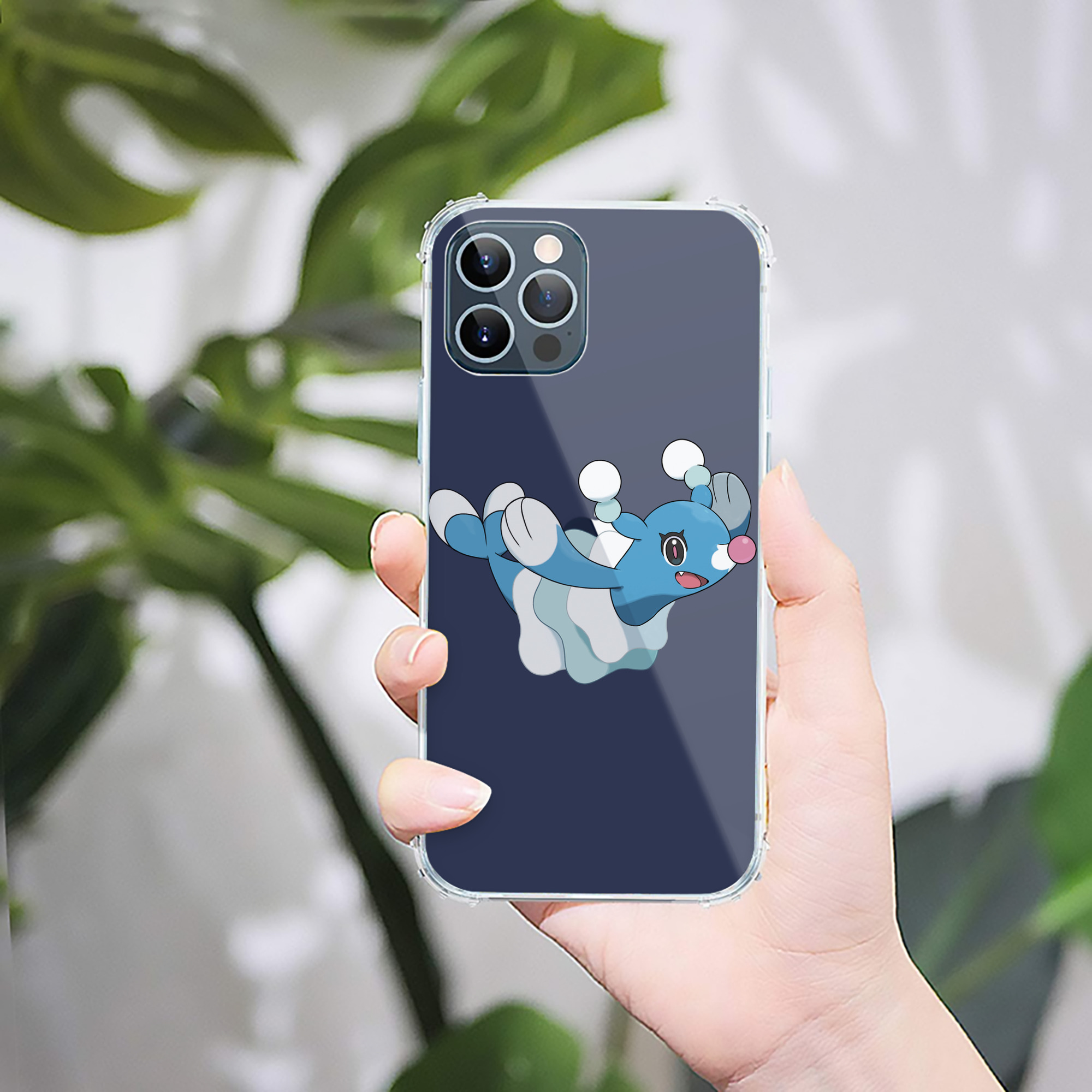 （画像用） ポケットモンスター Pokémon 【iPhone 12シリーズ対応】透明スマホケース（クリアソフトケース）